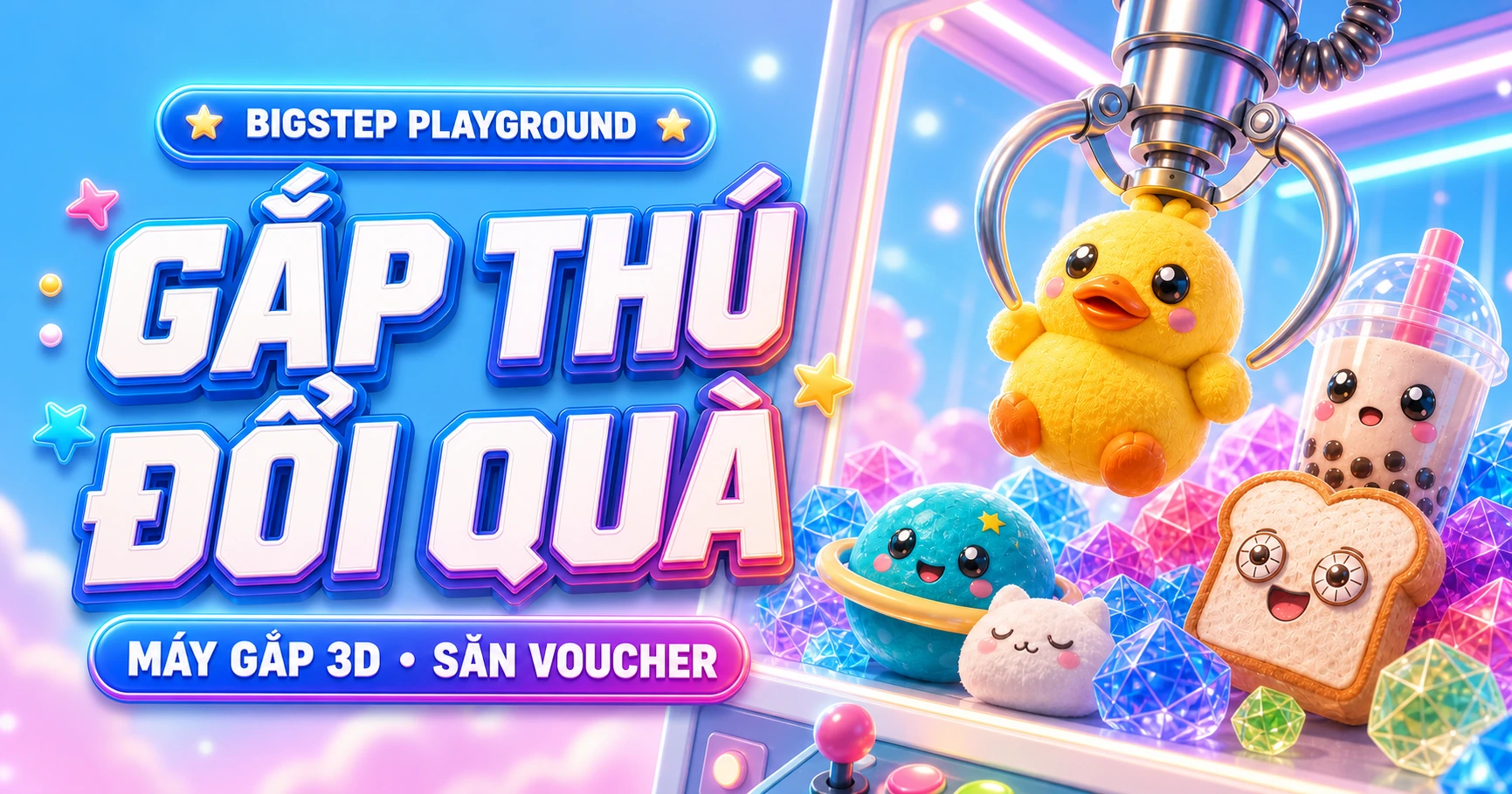 Gắp thú đổi quà