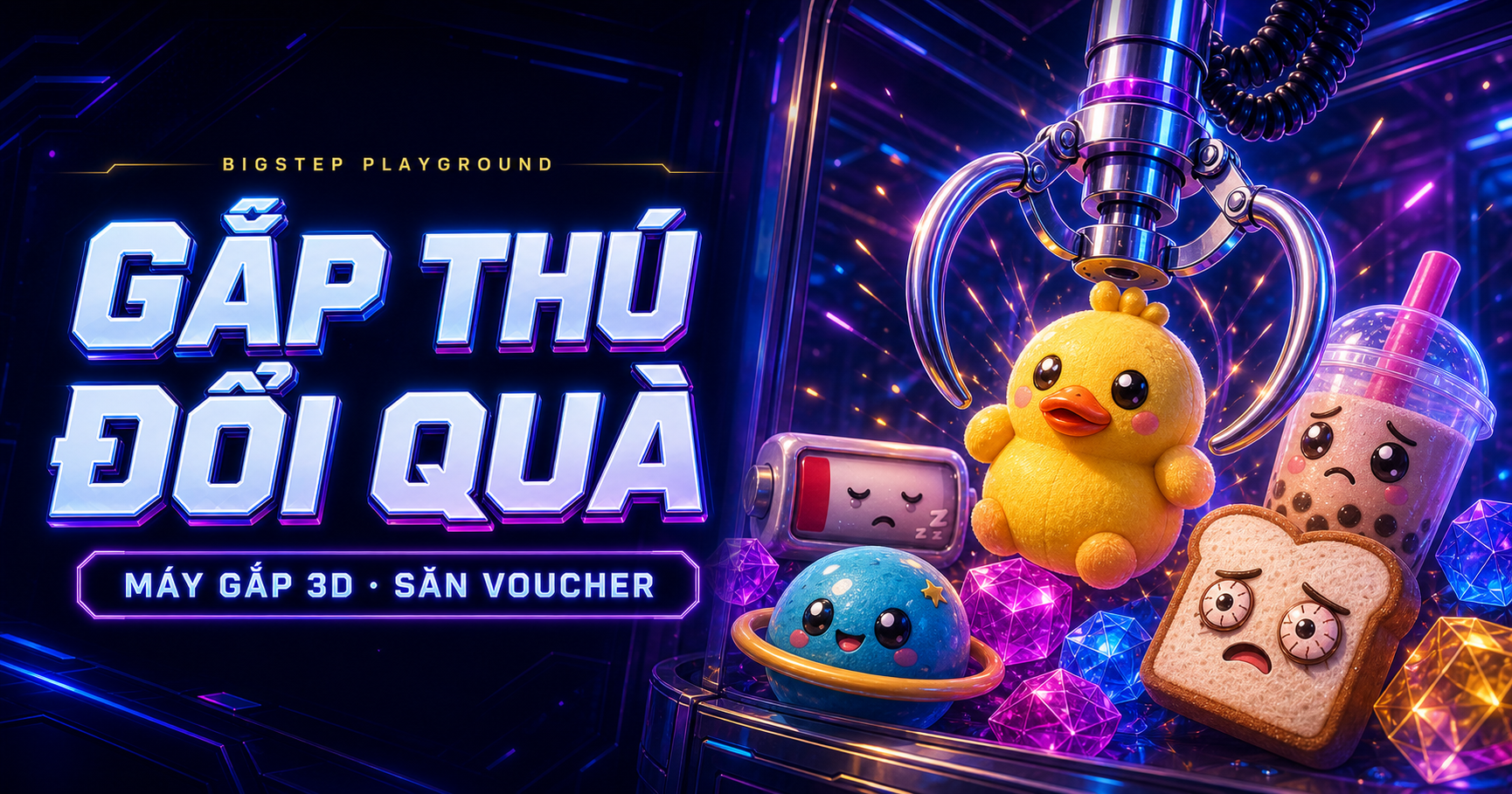 Gắp thú đổi quà