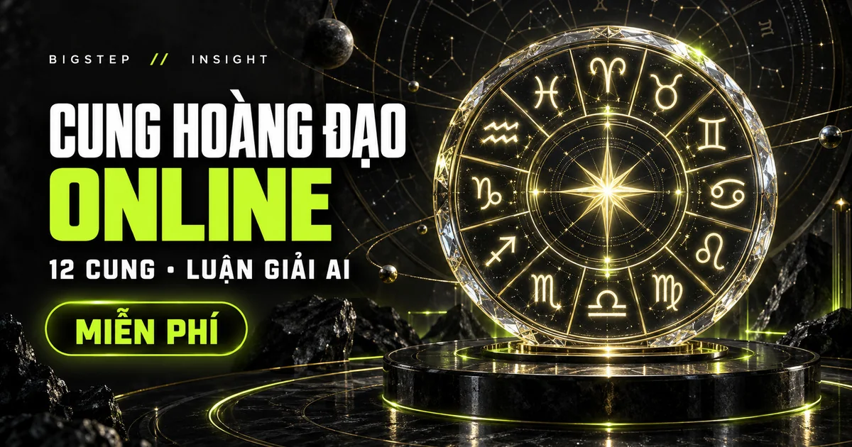 Bản đồ sao cá nhân theo ngày giờ và nơi sinh