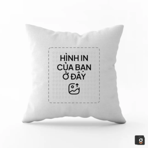 Gối Vuông Trang Trí 45x45cm - In Hình Theo Yêu Cầu - Bigstep