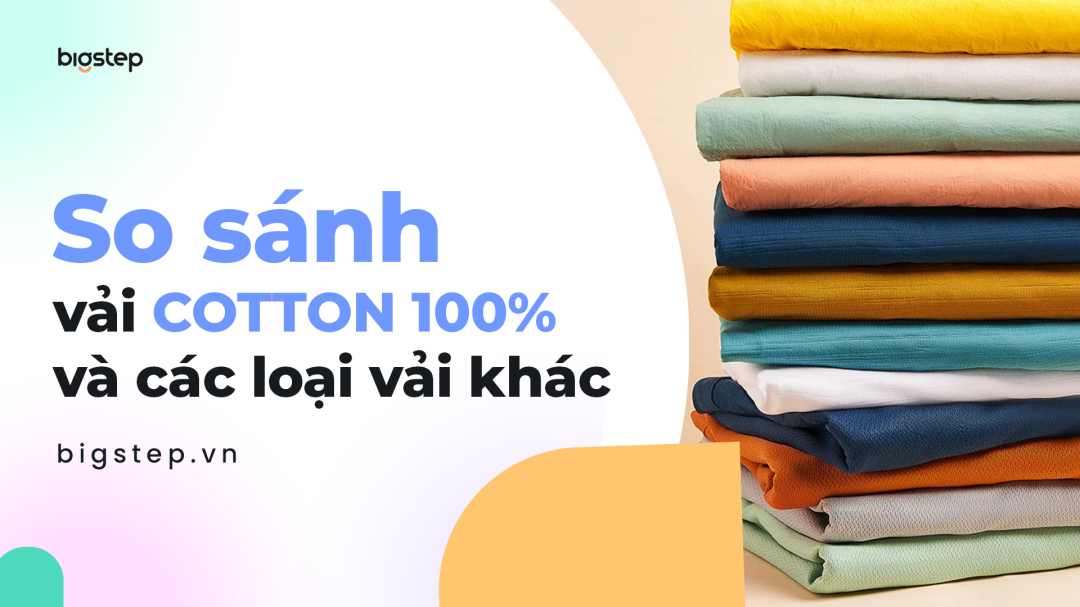 So sánh vải Cotton 100% và các loại vải khác