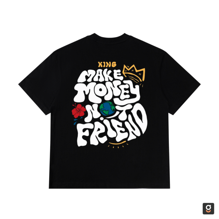 Áo thun Make money not friend