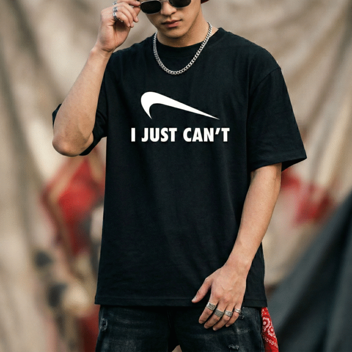 Áo thun I just can't