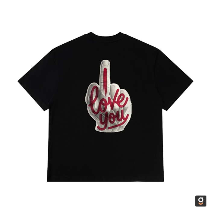 Áo thun Love You finger