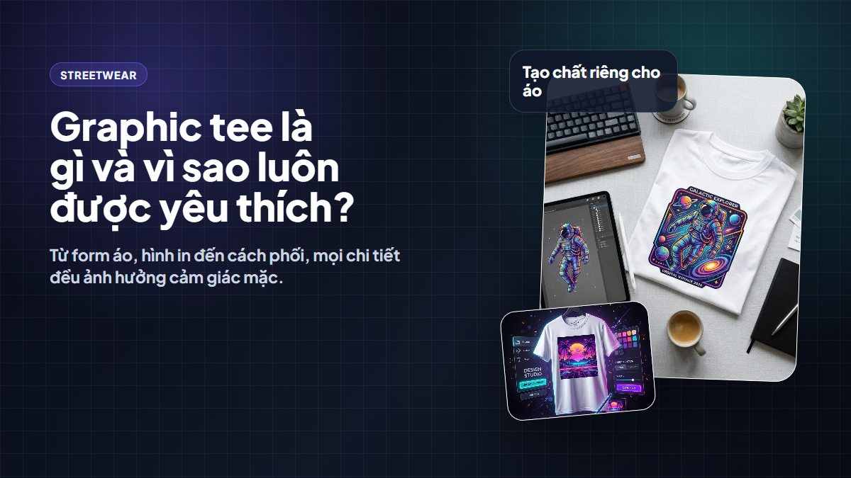 Graphic tee là gì và vì sao luôn được yêu thích?