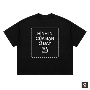 Áo thun Boxy Cotton 250GSM - Cotton dày dặn, form boxy - Bigstep