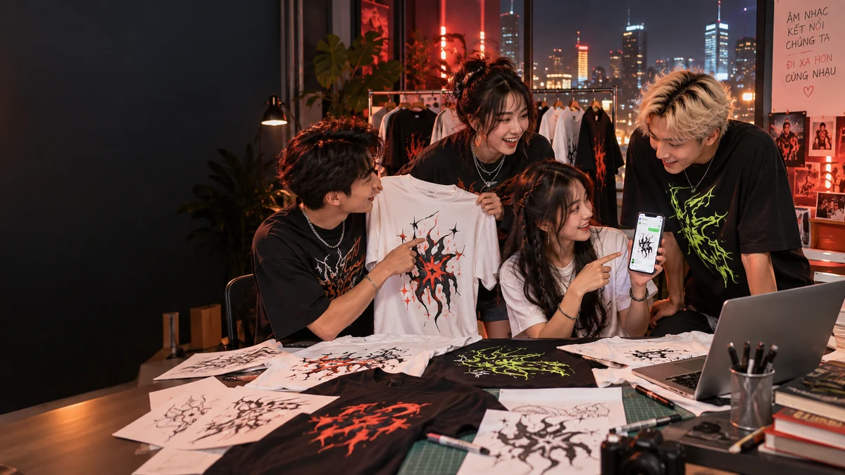 In áo đi concert Anh trai vượt ngàn chông gai 2026: Cách xin per fanart