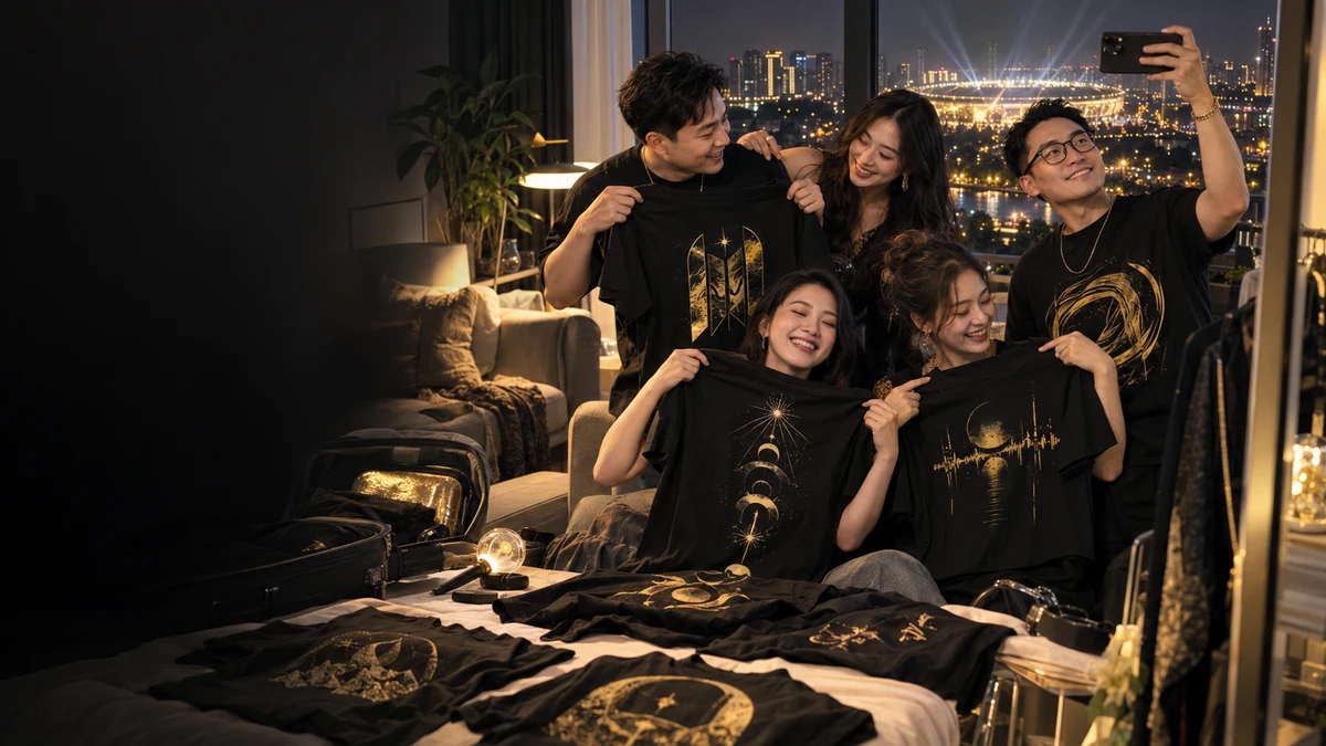 In áo đi concert BIGBANG Hà Nội 2026: outfit hội bạn từ 1 chiếc